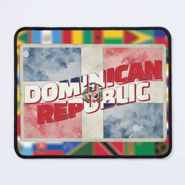 Item preview, The Dominican Republic Vintage style retro souvenir designed and sold by DeveloperProp0.
