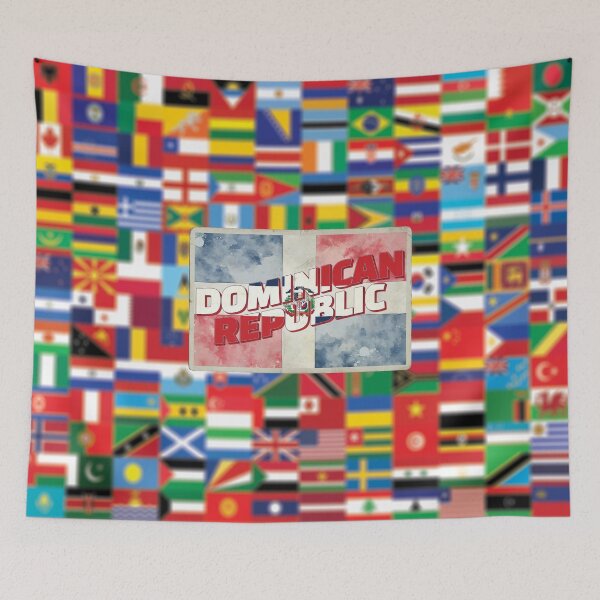 Item preview, The Dominican Republic Vintage style retro souvenir designed and sold by DeveloperProp0.