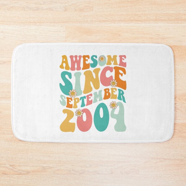 Item preview, Awesome Since September 2004 | Made In 2004 | Retro Groovy Birthday designed and sold by Christina-grich.