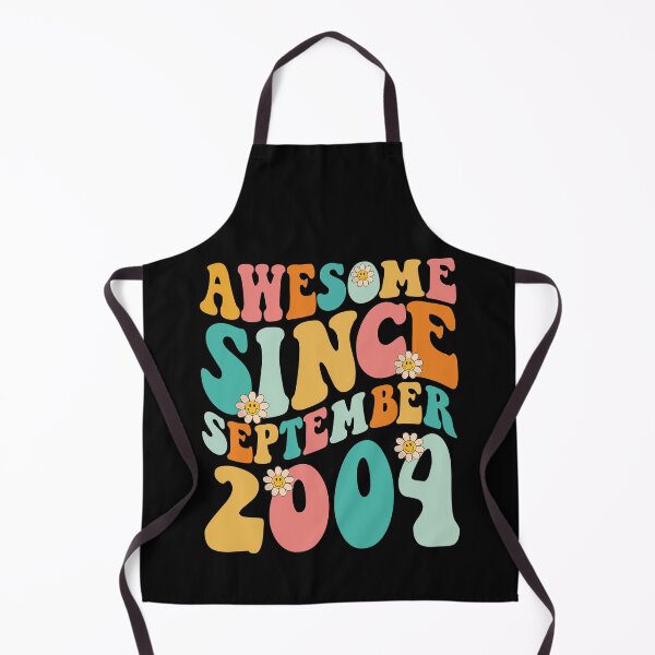 Item preview, Awesome Since September 2004 | Made In 2004 | Retro Groovy Birthday designed and sold by Christina-grich.