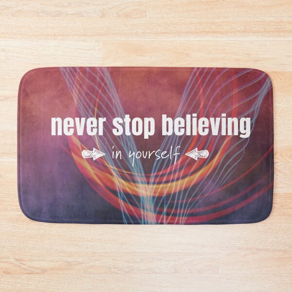 Item preview, never wall to believe in yourself designed and sold by studio468.