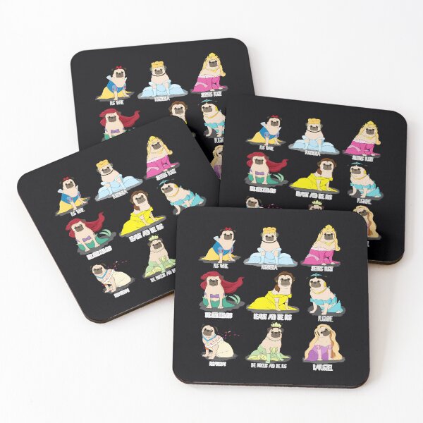 Item preview, Pug Princesses  	 designed and sold by xnxngirw47.