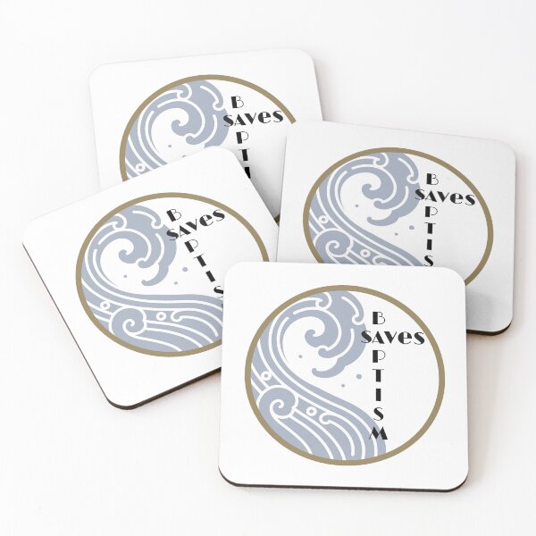 Item preview, Baptism Saves Exodus Wave solid circle designed and sold by NonPCTruths.
