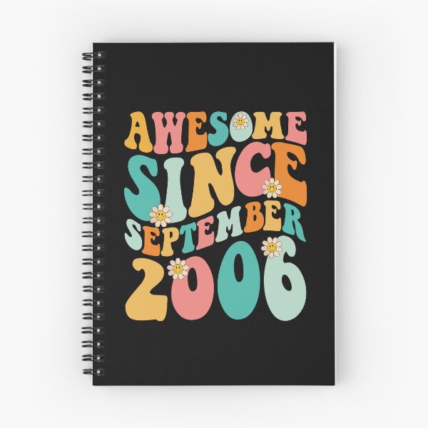 Item preview, Awesome Since September 2006 | Made In 2006 | Retro Groovy Birthday designed and sold by Christina-grich.