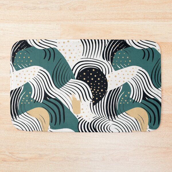 Item preview, Harmonious Abstraction: Minimalist Lines and Strokes Pattern designed and sold by aweartome.