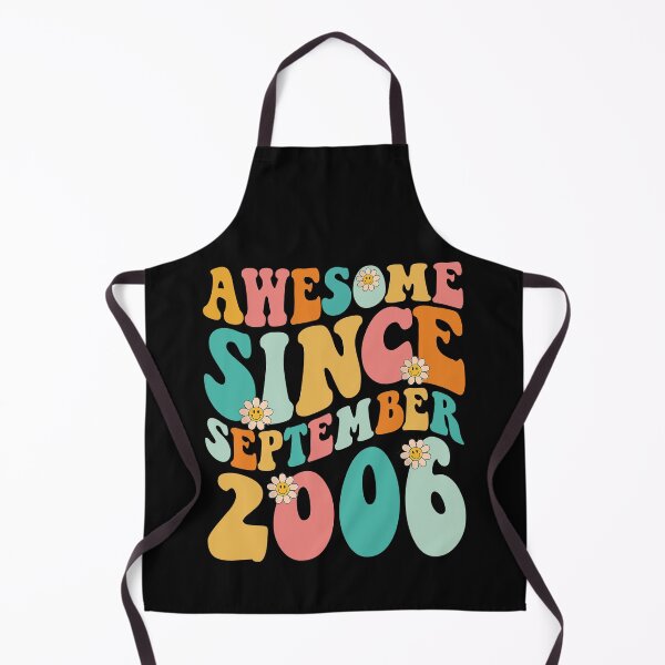 Item preview, Awesome Since September 2006 | Made In 2006 | Retro Groovy Birthday designed and sold by Christina-grich.