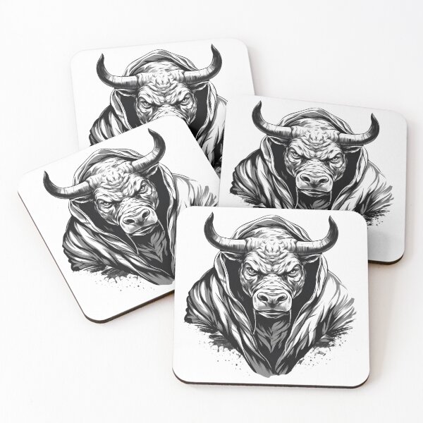 Item preview, Black Bull Brutal Gangsta Art designed and sold by MartynGrey.