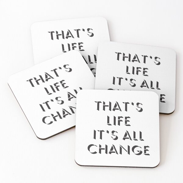Item preview, That's life it's all change 2 designed and sold by vishalraifx.