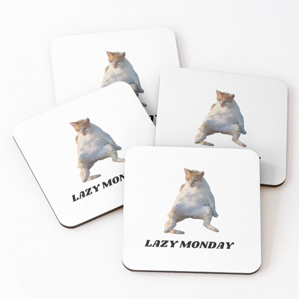 Item preview, Lazy Monday Meme / Monday Meme Funny Cat/ Monday Meme Work designed and sold by haRexia.
