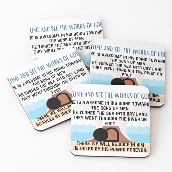 Item preview, Come and see the works of God Exodus Resurrection Psalm 66 designed and sold by NonPCTruths.
