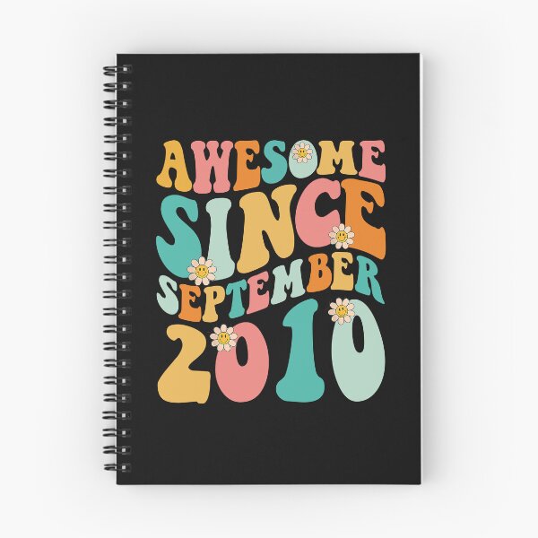 Item preview, Awesome Since September 2010 | Made In 2010 | Retro Groovy Birthday designed and sold by Christina-grich.