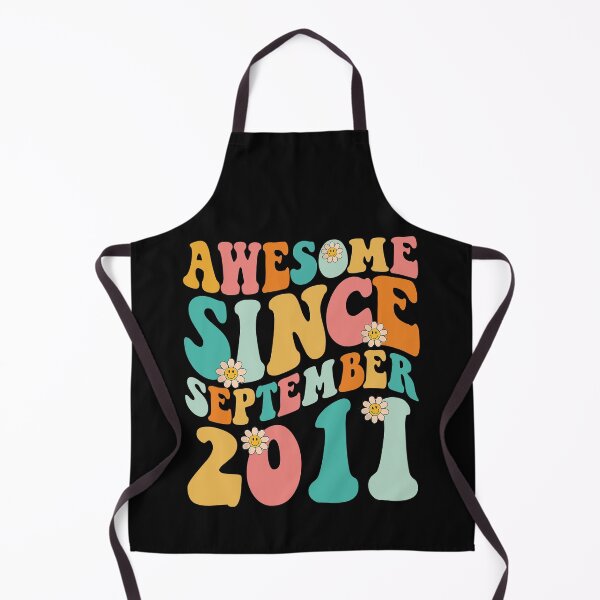 Item preview, Awesome Since September 2011 | Made In 2011 | Retro Groovy Birthday designed and sold by Christina-grich.