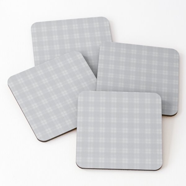 Item preview, Light Quiet Gray Plaid designed and sold by coverinlove.