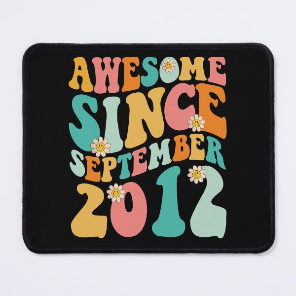 Item preview, Awesome Since September 2012 | Made In 2012 | Retro Groovy Birthday designed and sold by Christina-grich.