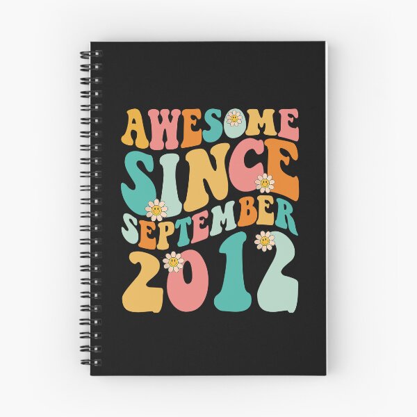 Item preview, Awesome Since September 2012 | Made In 2012 | Retro Groovy Birthday designed and sold by Christina-grich.