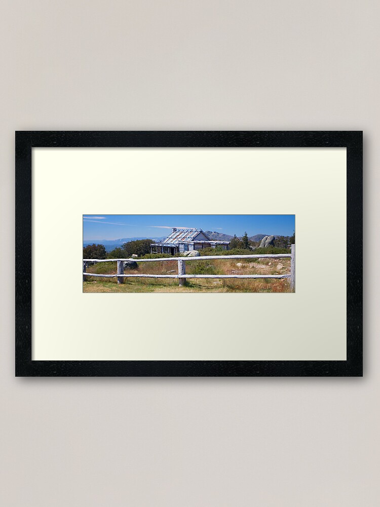 Thumbnail 1 of 7, Framed Art Print, Craig's Hut, Australian Alps designed and sold by RICHARDW.