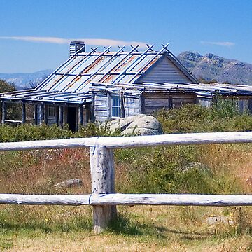 Artwork thumbnail, Craig's Hut, Australian Alps by Richard Windeyer