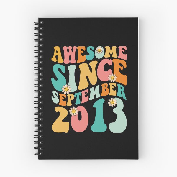 Item preview, Awesome Since September 2013 | Made In 2013 | Retro Groovy Birthday designed and sold by Christina-grich.