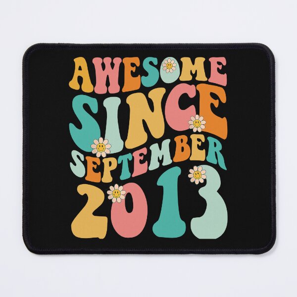 Item preview, Awesome Since September 2013 | Made In 2013 | Retro Groovy Birthday designed and sold by Christina-grich.