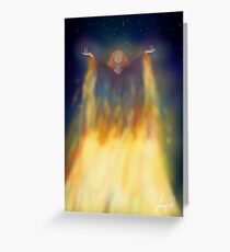 Born of Flame Greeting Card