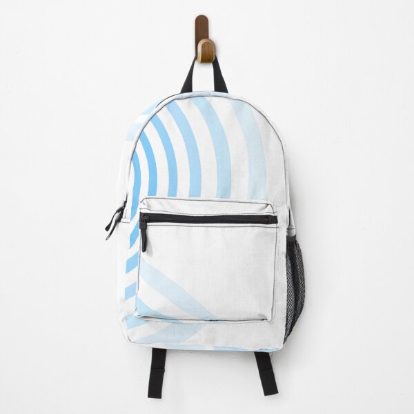 Item preview, A sailboat sails in blue concentric circles designed and sold by Andrey Prokopenko.