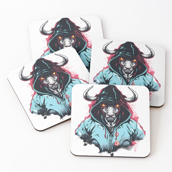 Item preview, Black Bull Brutal Gangsta Art designed and sold by MartynGrey.