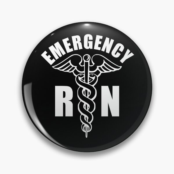Item preview, ER Nurse - Emergency Room RN Caduceus designed and sold by Meliafroggy.