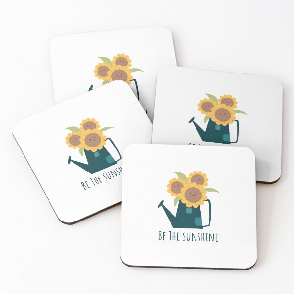 Item preview, be the sunshine  - inspiration quote sunflower floral spring cute minimal designed and sold by TNwandesignart.