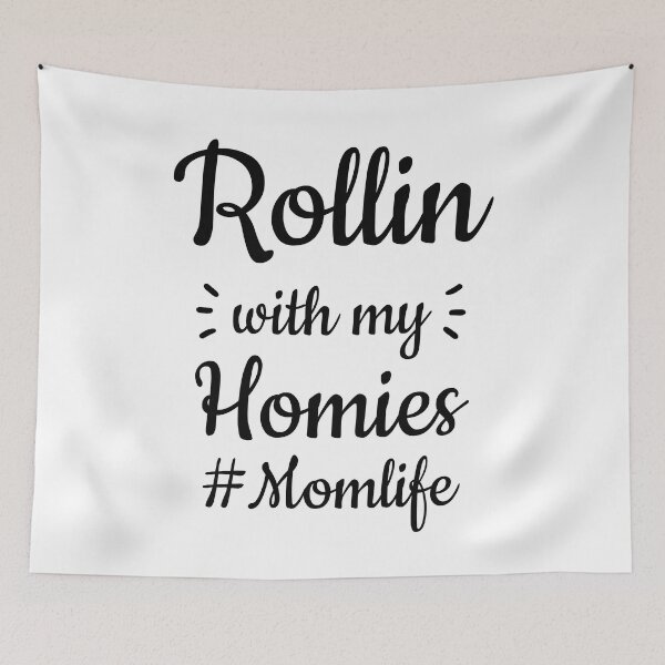 Artikelvorschau, Rollin mit meinem Homies Mom Shirt entworfen und verkauft von JAJAH6542.