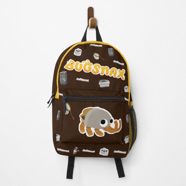 Item preview, Bunger Back To School Vibes Brown and Yellow Bookbag designed and sold by SchlossInspire.