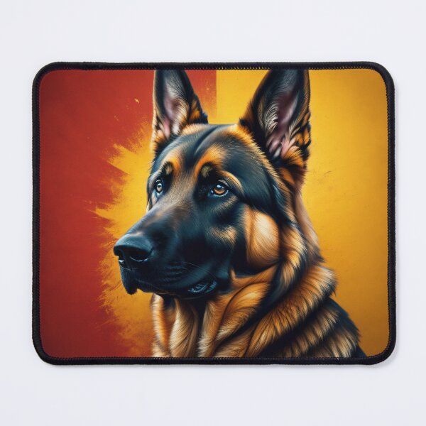 Item preview, German Shepherd Spanish Theme Background designed and sold by GSDDESIGNMERCH.