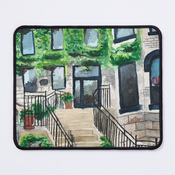 Item preview, Watercolour City painting designed and sold by FluffyRaccoons.