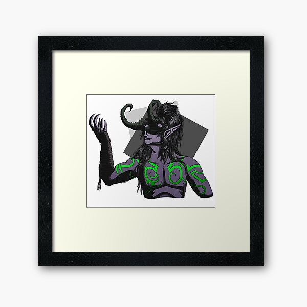 He was not prepared Framed Art Print