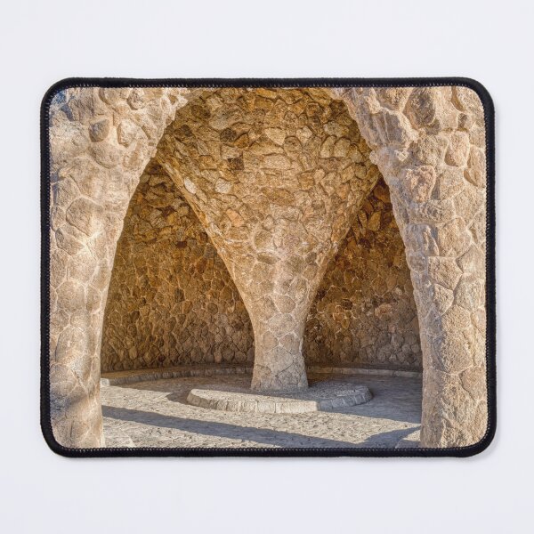 Item preview, Stone-Clad Carriage Porch at Park Güell, by Antoni Gaudí, Barcelona, Catalonia, Spain designed and sold by Marc Garrido Clotet.