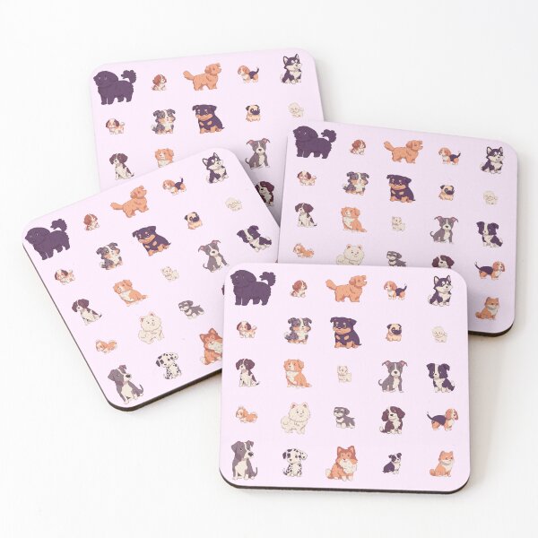 Item preview, *choose large sticker size* 25 kawaii dogs pack designed and sold by Yaragold.