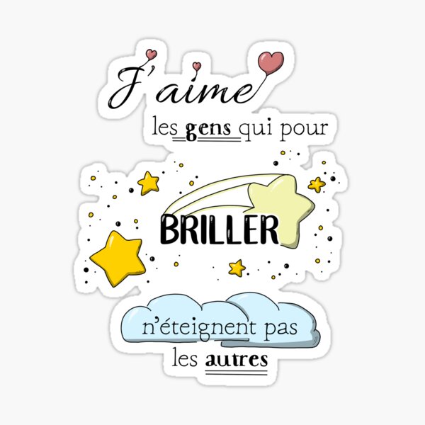 Citation : Briller Sticker
