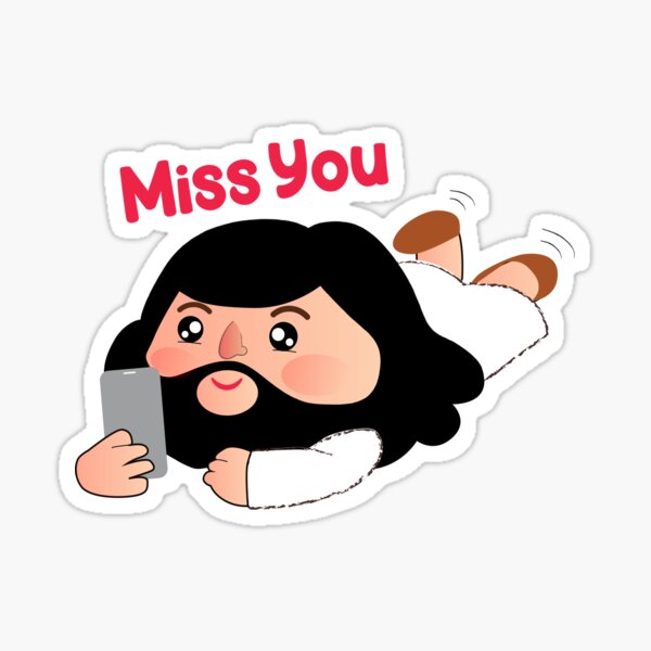 Item preview, Jesus miss you designed and sold by AGIBISHOP.