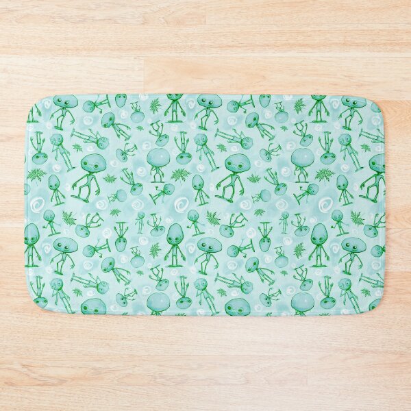 Item preview, Alien Toile: Blue designed and sold by Panic Jewelry & Things.