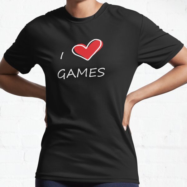 Item preview, I love games designed and sold by desinganddecor.