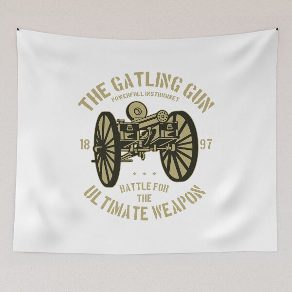 Item preview, The Gatling Gun - Powerful Instrument - 1897 - Battle For The Ultimate Weapon designed and sold by flipper42.