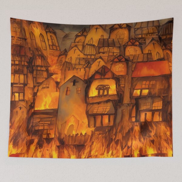 Item preview, Great fire if london designed and sold by Glenbobagins.