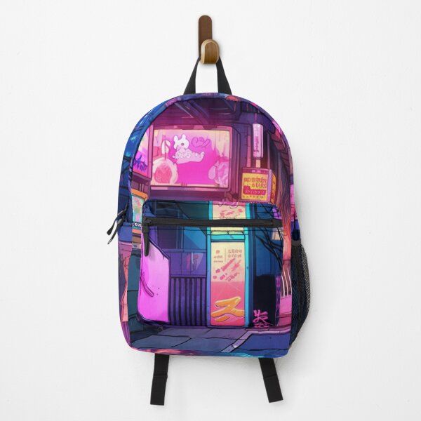 Item preview, Anime-Inspired Tokyo Street Digital Art - Vibrant Japanese Urban Illustration designed and sold by ZedOhEe.