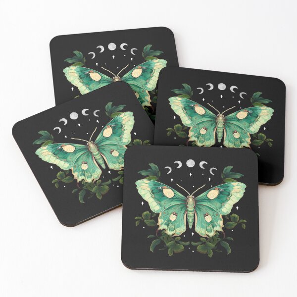 Item preview, Celestial Luna Moth designed and sold by ethnicdrawing.
