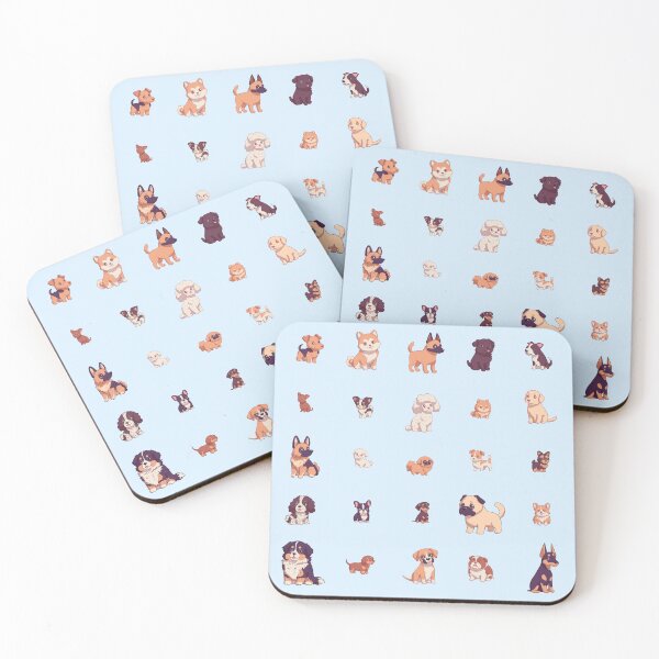 Item preview, Cute 25 kawaii dogs pack designed and sold by Yaragold.