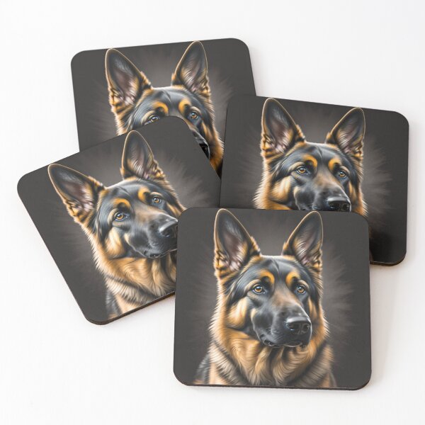 Item preview, Brown Eyed German Shepherd Portrait designed and sold by GSDDESIGNMERCH.