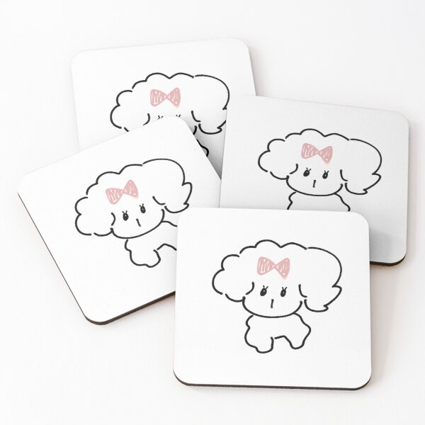 Item preview, cute poodle dog designed and sold by jc-handy46.
