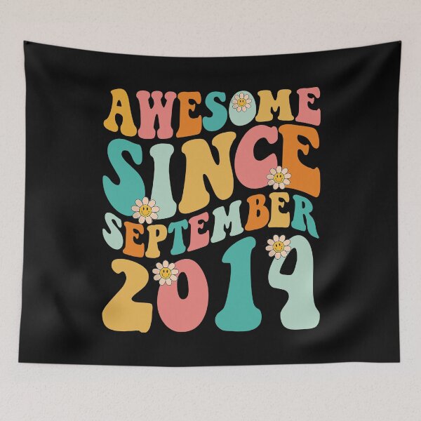 Item preview, Awesome Since September 2014 | Made In 2014 | Retro Groovy Birthday designed and sold by Christina-grich.