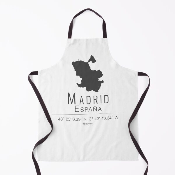 Item preview, Silueta del mapa de la ciudad de Madrid, España designed and sold by Overlaymaps-.