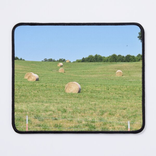 Item preview, Hay Bales in a Farm Field designed and sold by SEEphotos7171.