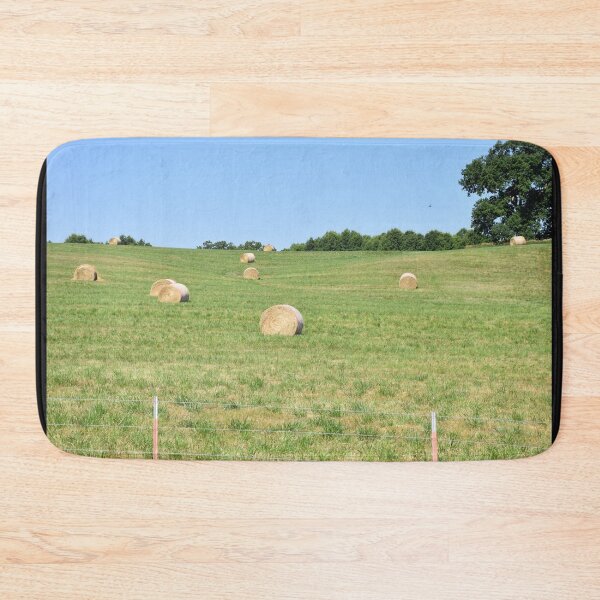 Item preview, Hay Bales in a Farm Field designed and sold by SEEphotos7171.